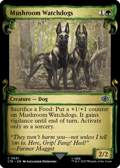 Mushroom Watchdogs (LTR-631) - common: (Showcase)