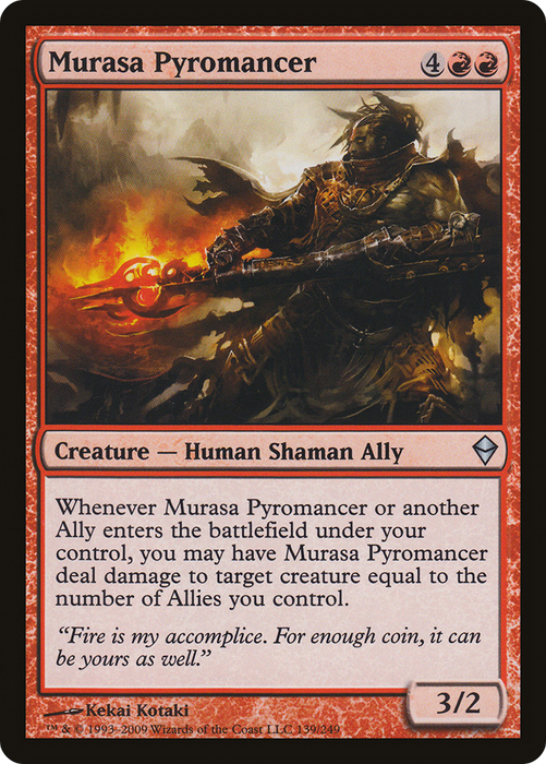 Murasa Pyromancer (ZEN-139) - uncommon