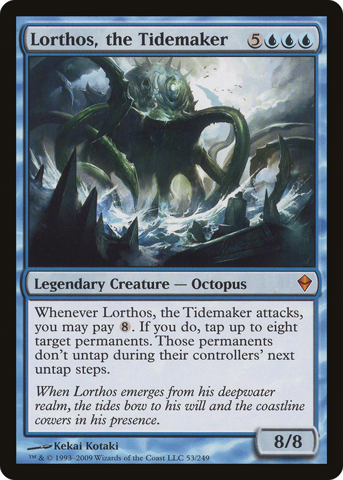 Lorthos, the Tidemaker (ZEN-053) - mythic