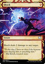 Shock (STA-044) - uncommon: (Showcase) (Borderless)