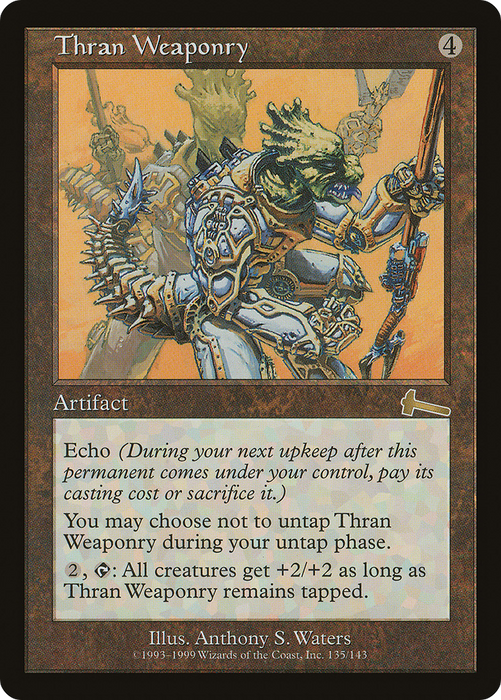 Thran Weaponry (ULG-135) - rare - Foil