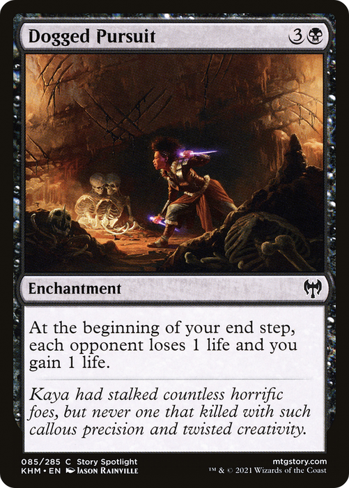 Dogged Pursuit (KHM-085) - common - Foil