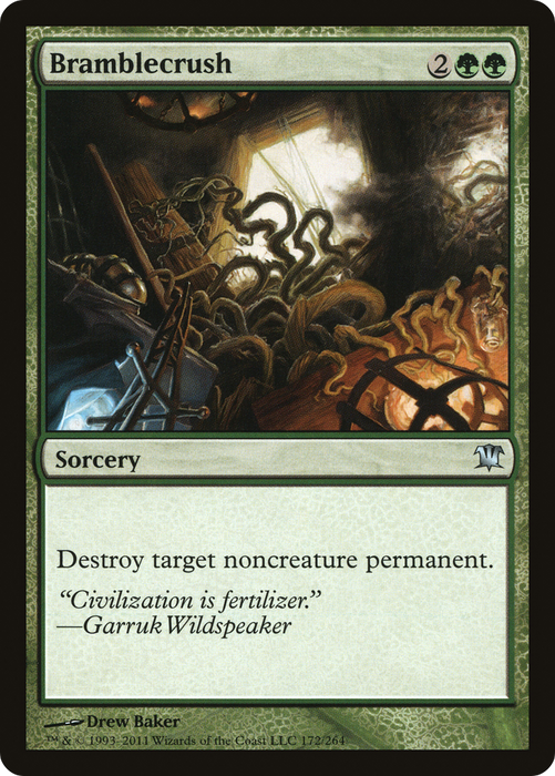 Bramblecrush (ISD-172) - uncommon - Foil