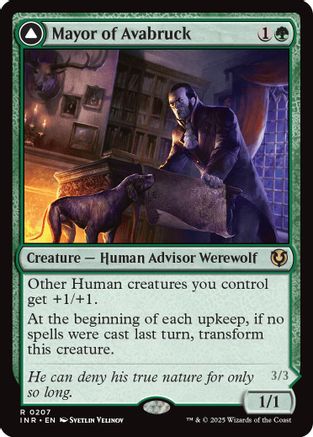 Mayor of Avabruck // Howlpack Alpha (INR-207) - rare