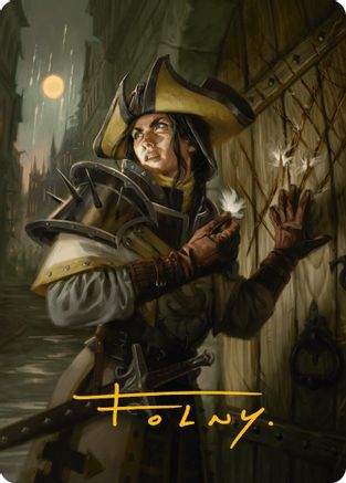 Thraben Inspector Art Card (Gold-Stamped Signature) (AAINR-003) - special