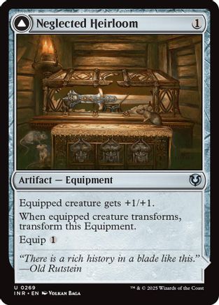 Neglected Heirloom // Ashmouth Blade (INR-269) - uncommon - Foil