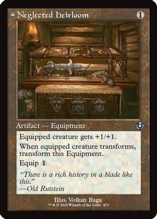 Neglected Heirloom // Ashmouth Blade (INR-473) - uncommon