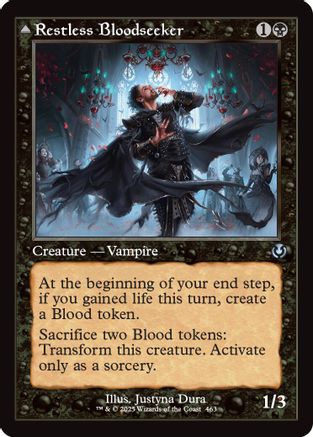 Restless Bloodseeker // Bloodsoaked Reveler (INR-463) - uncommon