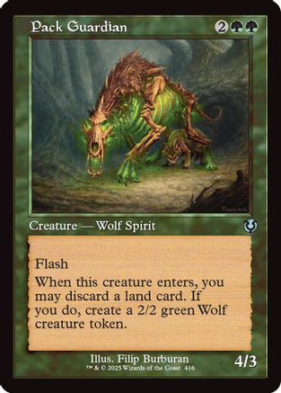 Pack Guardian (Retro Frame) (INR-316) - uncommon