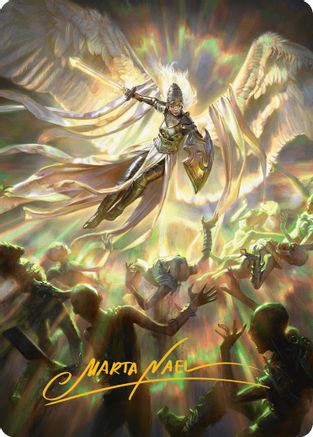 Vanquish the Horde Art Card (Gold-Stamped Signature) (AAINR-004) - rare