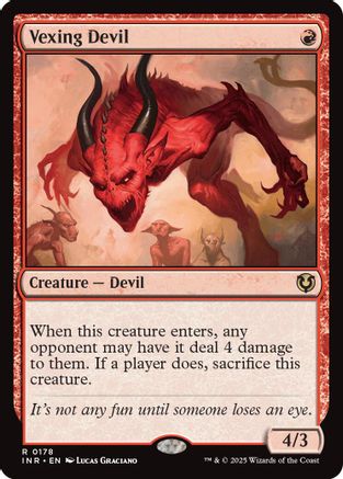Vexing Devil (INR-178) - rare