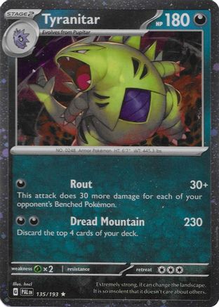 Tyranitar (135/193) - MCP  - Promo - Holofoil