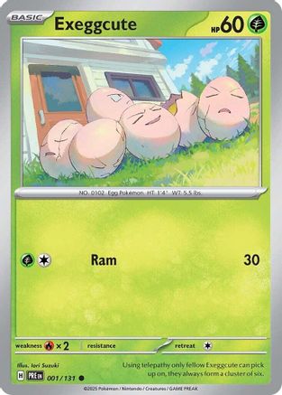 Exeggcute (001) - SPE - Common