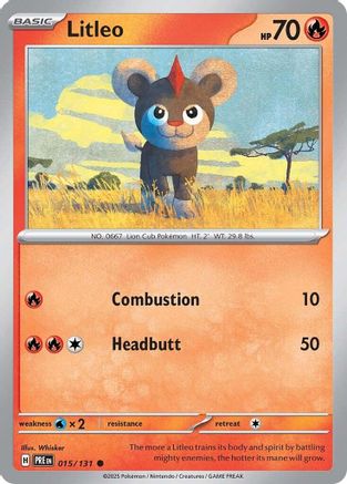 Litleo (015/131) - SPE  - Common - Reverse Holofoil