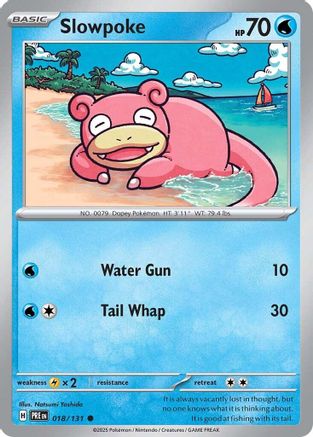 Slowpoke (018/131) - SPE  - Common - Reverse Holofoil