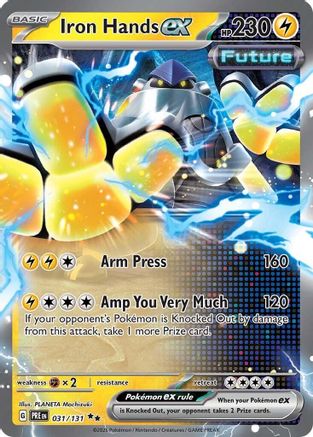 Iron Hands ex (031/131) - SPE  - Double Rare - Holofoil