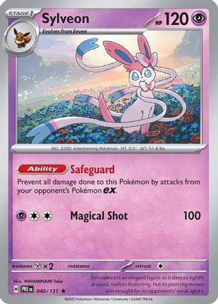 Sylveon (040/131) - SPE  - Rare - Reverse Holofoil