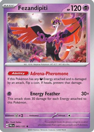 Fezandipiti (045/131) - SPE  - Rare - Reverse Holofoil
