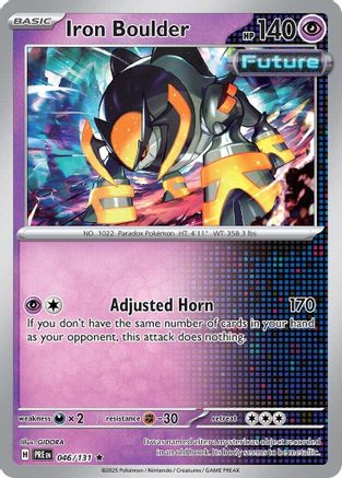 Iron Boulder (046/131) - SPE  - Rare - Reverse Holofoil