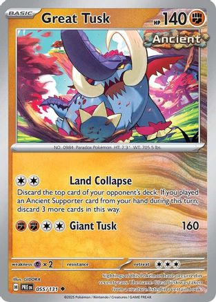 Great Tusk (055/131) - SPE  - Uncommon