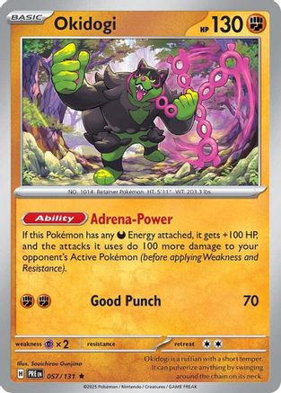 Okidogi (057/131) - SPE  - Rare - Reverse Holofoil