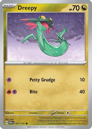 Dreepy (071/131) - SPE  - Common