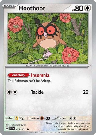 Hoothoot (077/131) - SPE  - Common