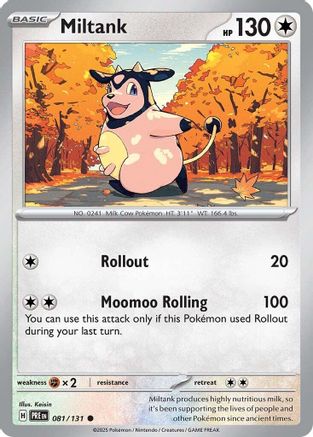 Miltank (081/131) - SPE  - Common - Reverse Holofoil
