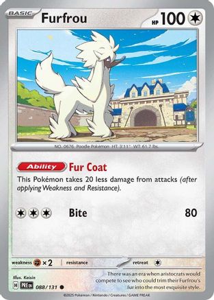 Furfrou (088/131) - SPE  - Common