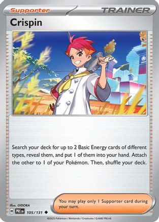 Crispin (105/131) - SPE  - Uncommon - Reverse Holofoil