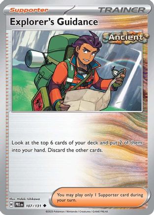 Explorer's Guidance (107/131) - SPE  - Uncommon - Reverse Holofoil
