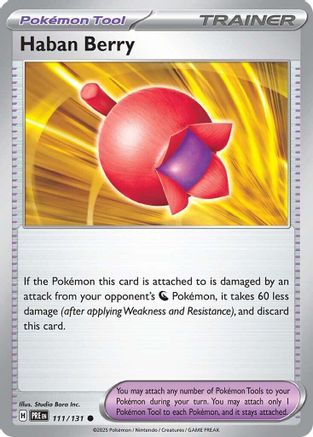 Haban Berry (111/131) - SPE  - Common