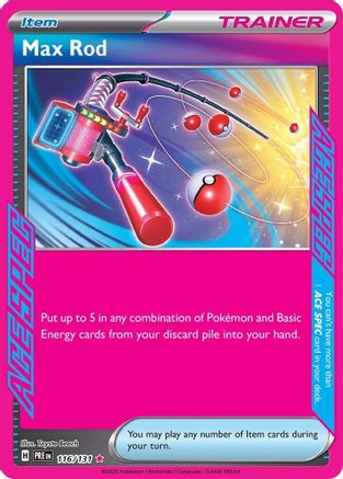 Max Rod (116/131) - SPE  - ACE SPEC Rare - Holofoil
