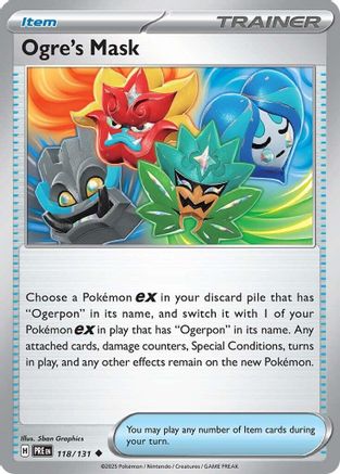 Ogre's Mask (118/131) - SPE  - Uncommon