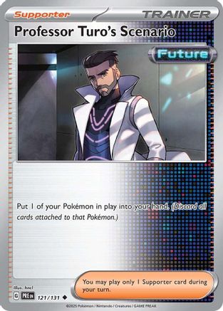 Professor Turo's Scenario (121/131) - SPE  - Uncommon - Reverse Holofoil