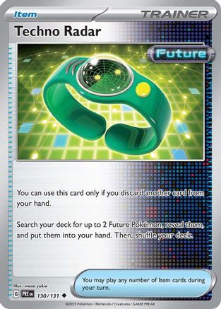 Techno Radar (130/131) - SPE  - Uncommon - Reverse Holofoil