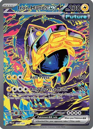Iron Hands ex (154/131) - SPE  - Special Illustration Rare - Holofoil