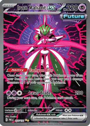Iron Valiant ex (157/131) - SPE  - Special Illustration Rare - Holofoil