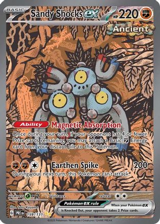 Sandy Shocks ex (159/131) - SPE  - Special Illustration Rare - Holofoil