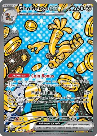 Gholdengo ex (164/131) - SPE  - Special Illustration Rare - Holofoil