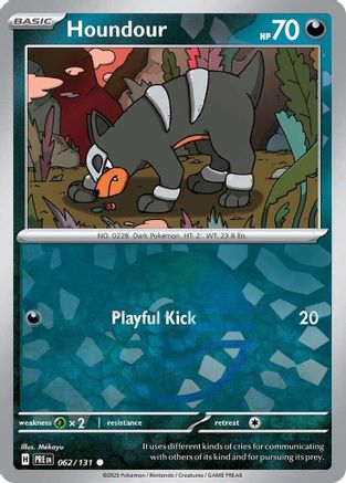 Houndour (Poke Ball Pattern) (062/131) - SPE  - Common - Holofoil