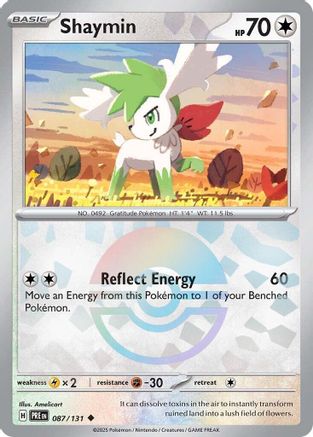 Shaymin (Poke Ball Pattern) (087/131) - SPE  - Uncommon - Holofoil
