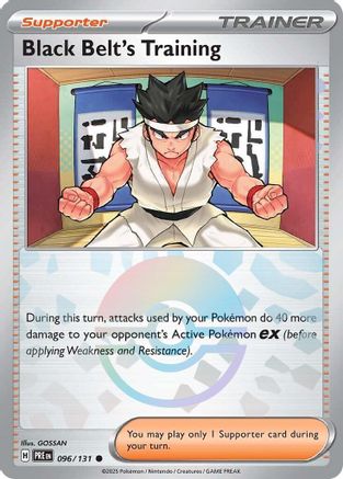 Black Belt's Training (096/131) - SPE  - Common - Holofoil