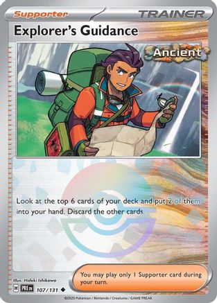 Explorer's Guidance (Poke Ball Pattern) (107/131) - SPE  - Uncommon - Holofoil