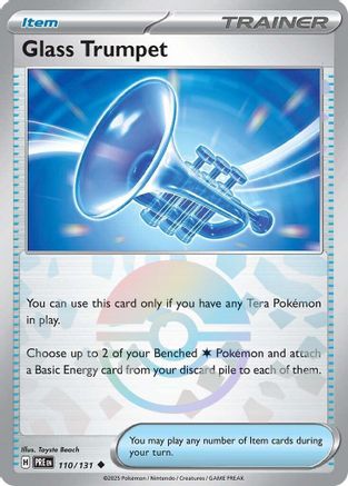 Glass Trumpet (Poke Ball Pattern) (110/131) - SPE  - Uncommon - Holofoil