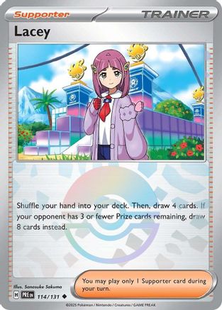 Lacey (114/131) - SPE  - Uncommon - Holofoil