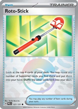 Roto-Stick (Poke Ball Pattern) (127/131) - SPE  - Common - Holofoil
