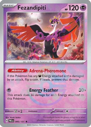 Fezandipiti (Master Ball Pattern) (045/131) - SPE  - Rare - Holofoil