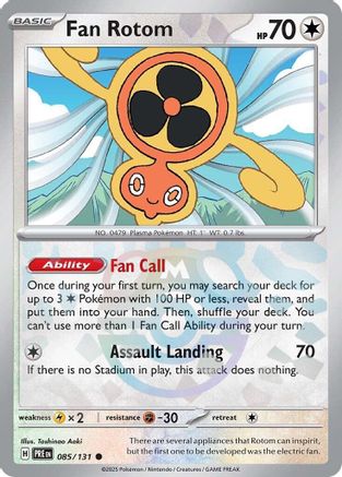 Fan Rotom (Master Ball Pattern) (085/131) - SPE  - Common - Holofoil