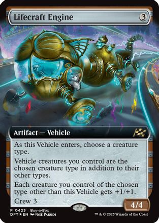 Lifecraft Engine (Extended Art) (BABP-423) - promo - Foil